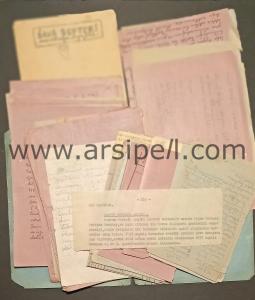 1954 İzmir Komünist Faaliyetleri Üzerine
Tutuklananlar Hakkında Lot Döküman