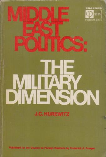 MIDDLE EAST POLITICS - THE MILITARY DIMENSION