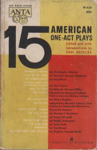 15 American One Act Plays