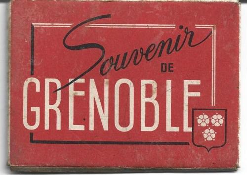 Fransa Grenoble Şehri Souvenir Photo Album