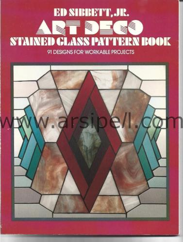 Art Deco Stained Glass Pattern Book 91 Designs For Workable Projects