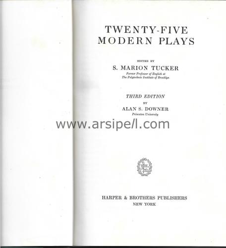 Twenty Five Modern Plays