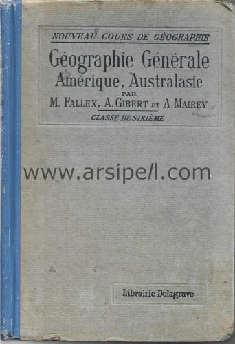 Nouveau Cours De Geographie Geographie Generale Amerique, Australasie