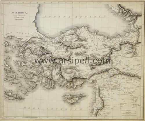 Asia Minor Drawn&Engraved for Dr. Playfair's Geography.