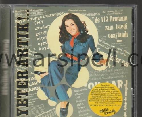 MELİKE DEMİRAĞ - YETER ARTIK - Orjinal CD