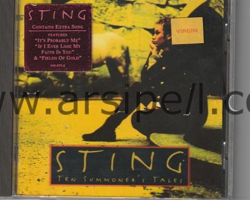 Sting - Ten Summoner's Tales - Orjinal CD