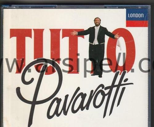 Tutto Pavarotti - Songs and Arias 2 CD Box / London Records