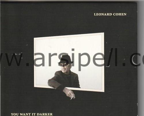 Leonard Cohen ‎– You Want It Darker - Orjinal CD