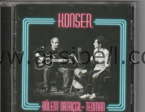 BÜLENT ORTAÇGİL & TEOMAN - KONSER - Orjinal CD