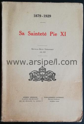 SA SAINTETE PIE XI 1879-1929