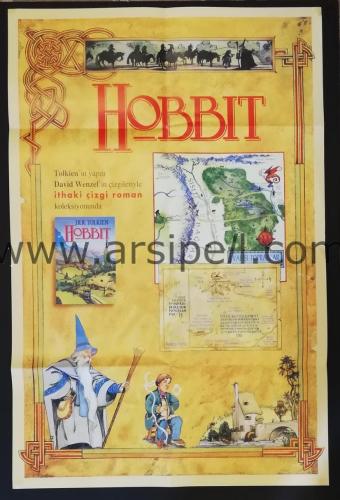 1999 İthaki Çizgi Roman Hobbit Kitabı Reklam Afişi