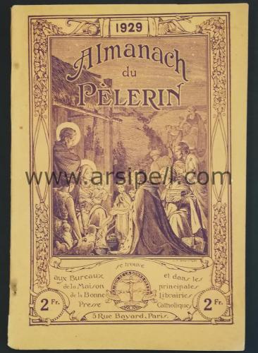 Fransızca - Almanach Du Pelerin 1929