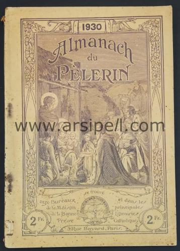 Fransızca - Almanach Du Pelerin 1930