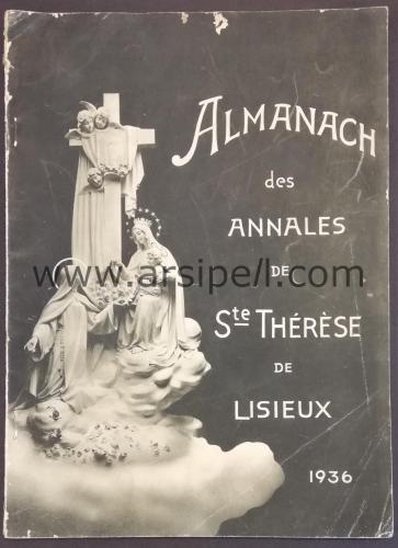 Almanach Des Annales De Ste Therese De Lisieux 1936