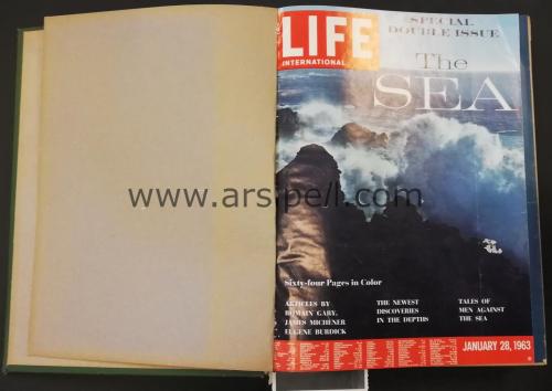 LIFE International 1963 - Volume 34 No 1-11 / Volume 35 No 1. (toplam 