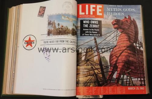 LIFE International 1963 - Volume 34 No 1-11 / Volume 35 No 1. (toplam 