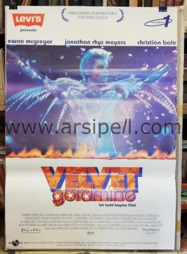 The Velvet Goldmine Orjinal Film Afişi / Ewan McGregor