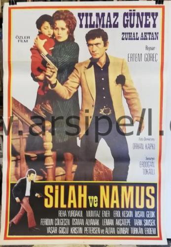 Silah ve Namus Sinema Afişi / Yılmaz Güney / 1971