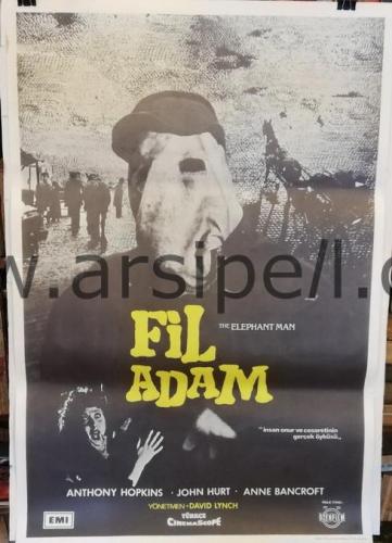 FİL ADAM Sinema Afişi / THE ELEPHANT MAN / ANTHONY HOPKINS 1981