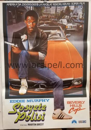 Sosyete Polisi Sinema Afişi / 1984 / Beverly Hills Cop 1 / Eddie Murph