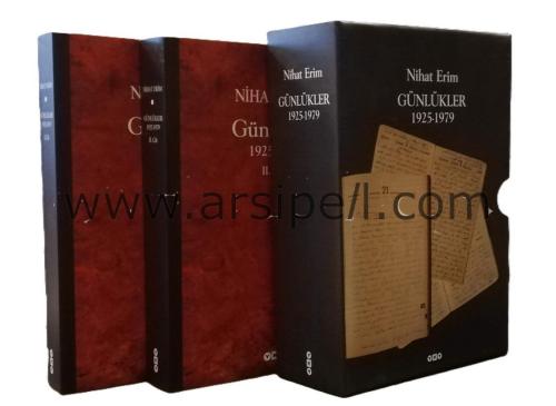 NİHAT ERİM GÜNLÜKLER 1925-1979