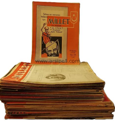 MİLLET Yeter Söz Milletindir dergisi 123 Sayı birden