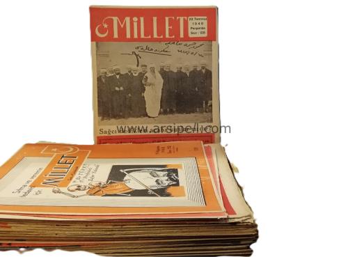 MİLLET Yeter Söz Milletindir dergisi 123 Sayı birden